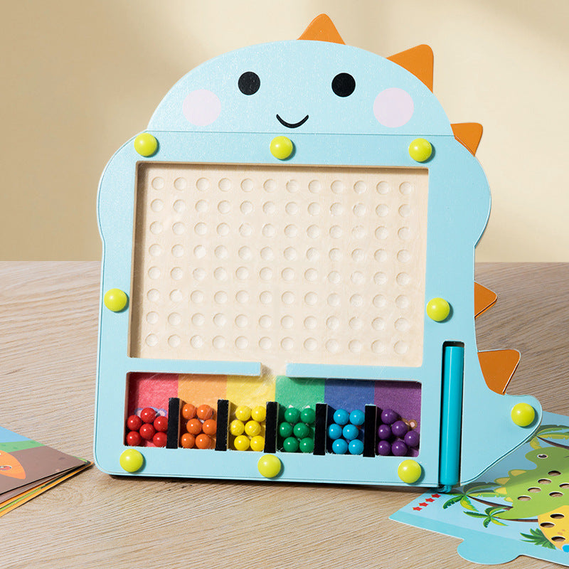 Magnetisk Dinosaur Puslespil