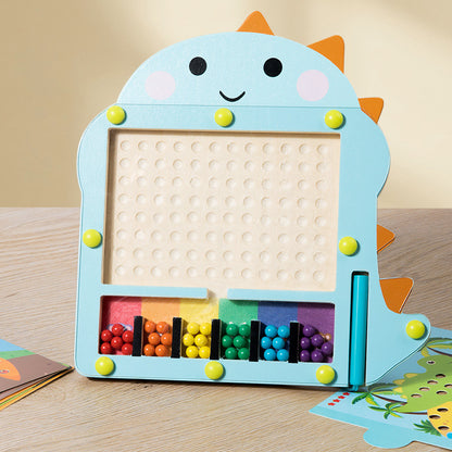 Magnetisk Dinosaur Puslespil