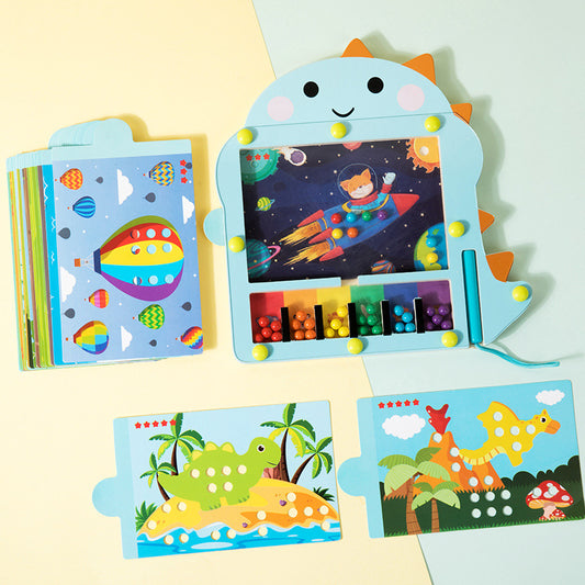 Magnetisk Dinosaur Puslespil