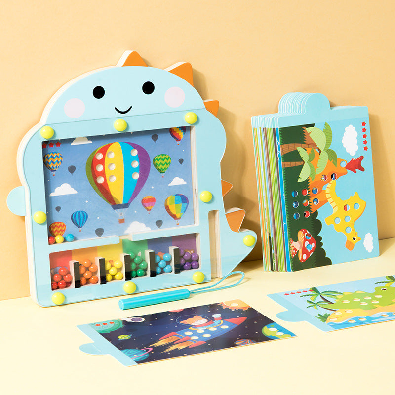 Magnetisk Dinosaur Puslespil