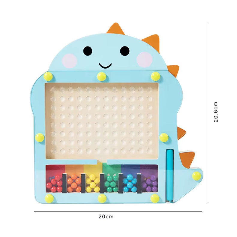 Magnetisk Dinosaur Puslespil